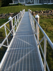This photo shows the I-Bar grating that allows 70% light penetration.