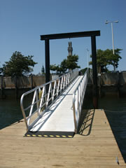 heavy duty aluminum pier