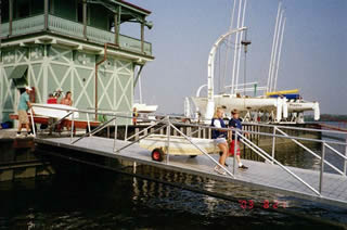 Young sailors preparing for a day of sailing